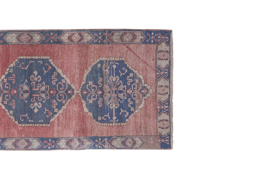 Vintage Türk Halı Yolluk 101 x 262 cm