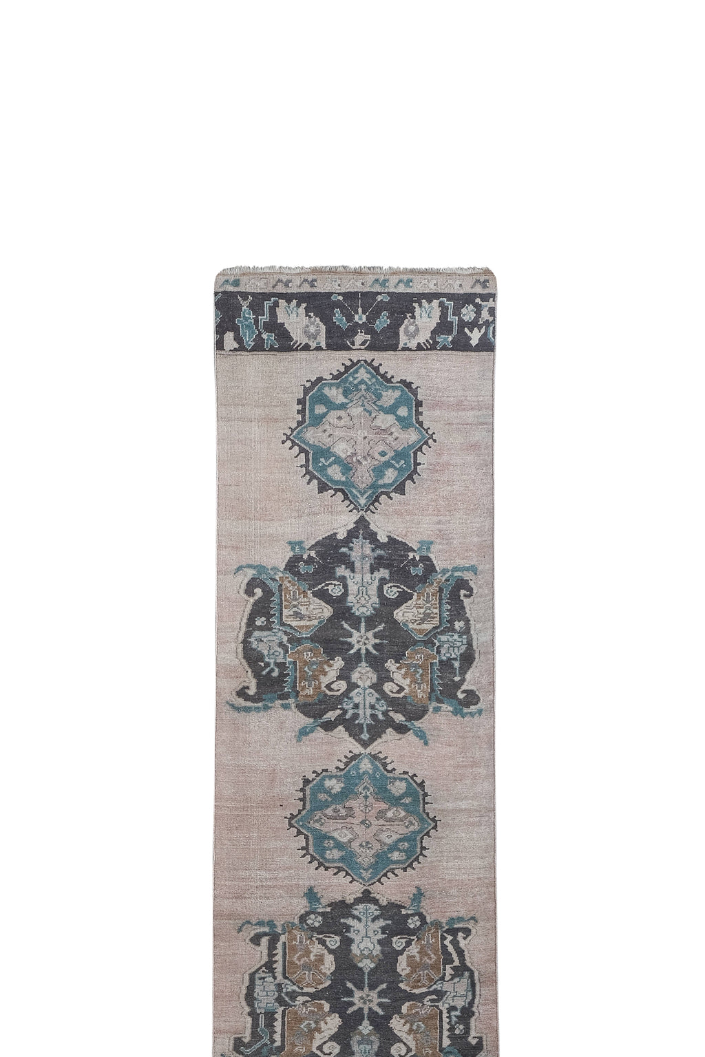 Vintage Türk Halı Yolluk 93 x 614 cm