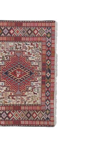 Vintage Türk Sumak Halı 120 x 193 cm