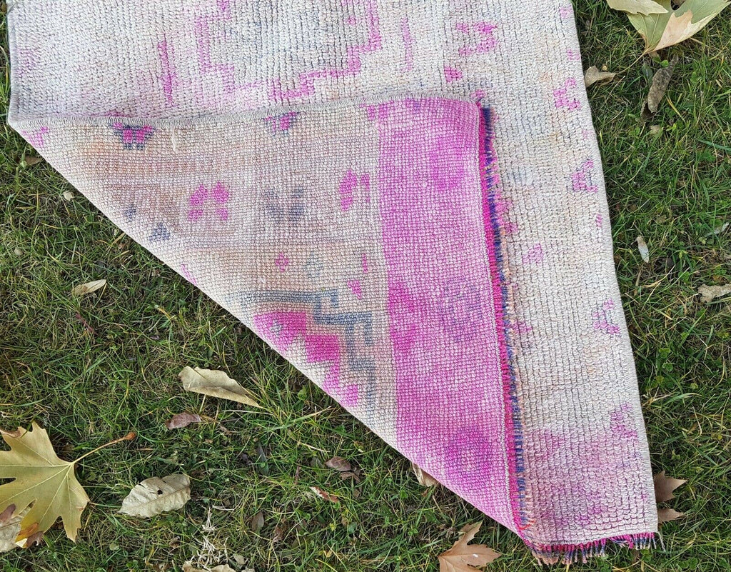 Vintage Herki Halı Yolluk 63 x 425 cm