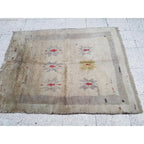Vintage Türk Tulu Halı 115 x 143 cm