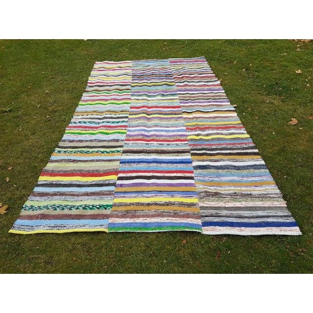 Vintage Anadolu Kilim 200 x 373 cm