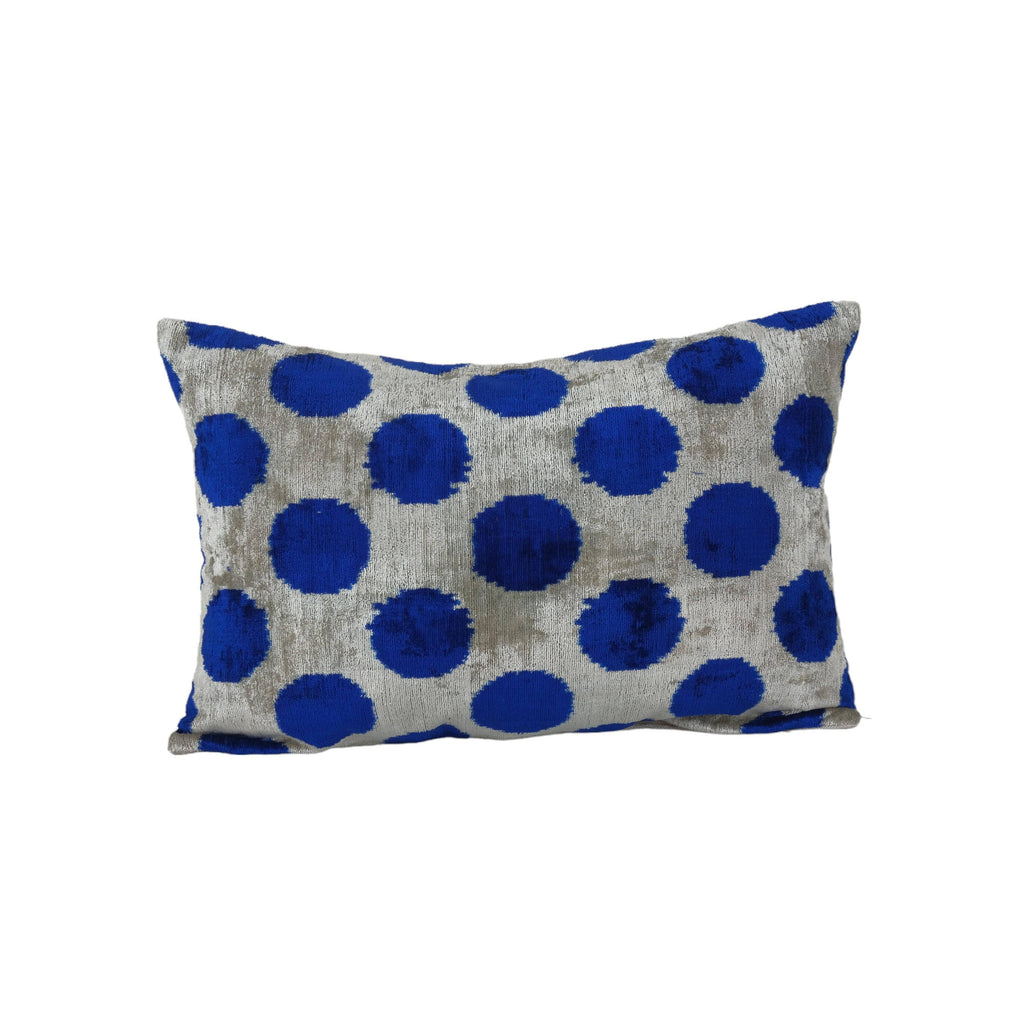 İpek Ikat Kadife Kırlent Kılıfı 2'li Set 40 x 60 cm