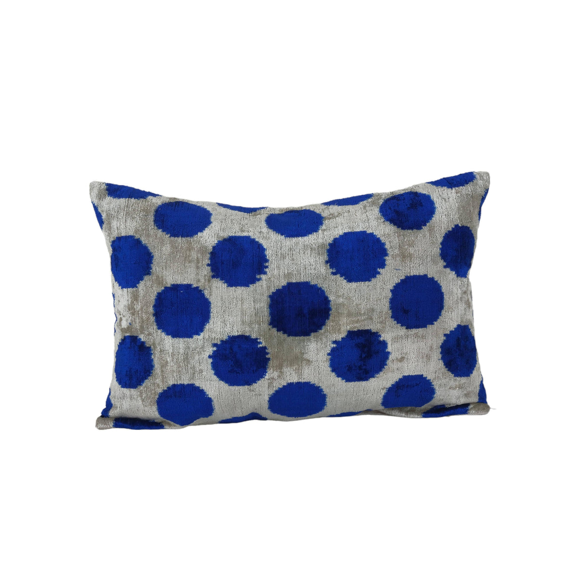 İpek Ikat Kadife Kırlent Kılıfı 2'li Set 40 x 60 cm