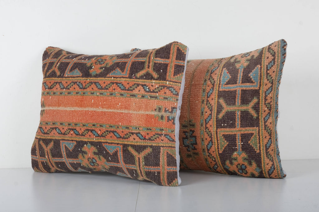 Halı Kırlent Kılıfı 2'li Set 45 x 60 cm
