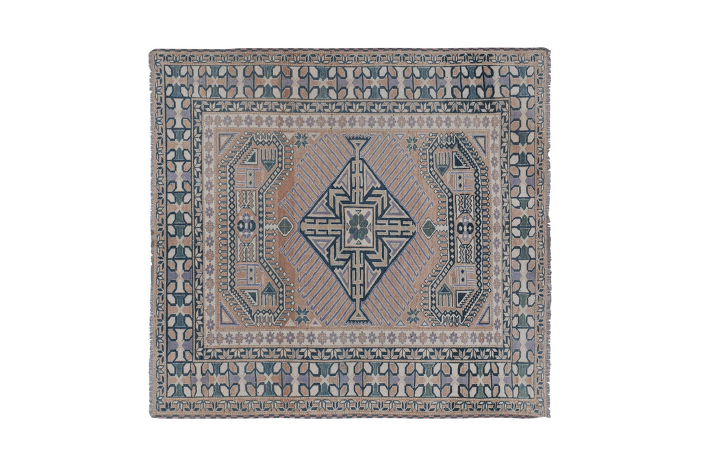 Vintage Uşak Halı 183 x 193 cm