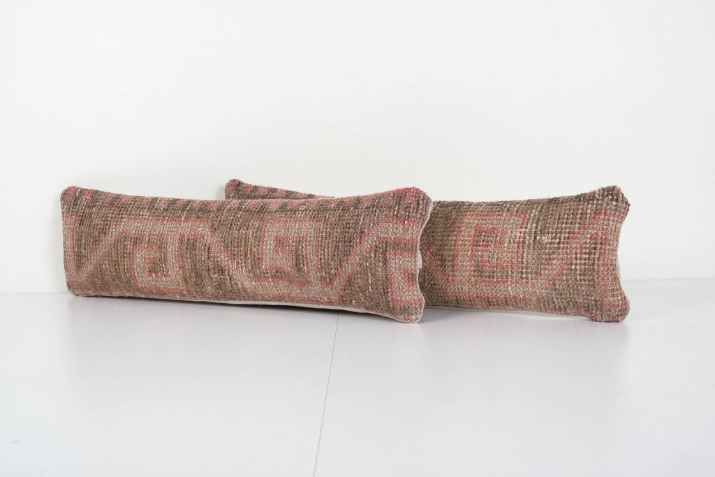 Halı Kırlent Kılıfı 2'li Set 20 x 50 cm
