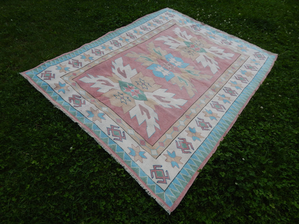 Vintage Uşak Halı 170 x 216 cm