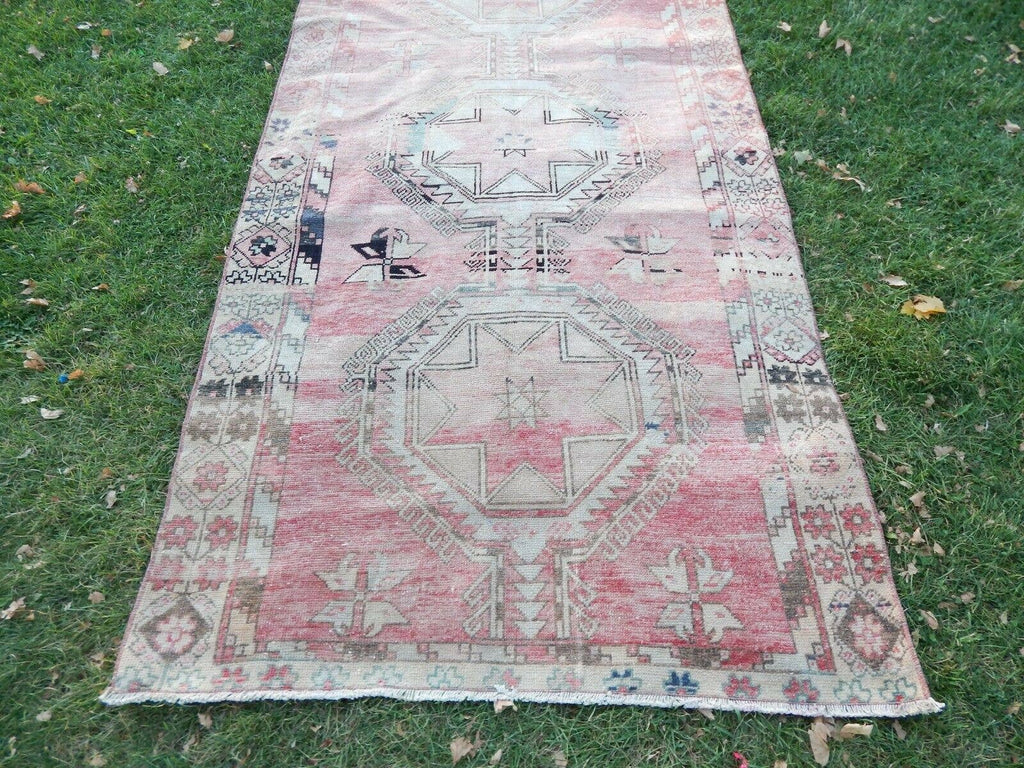 Vintage Uşak Yolluk 137 x 363 cm