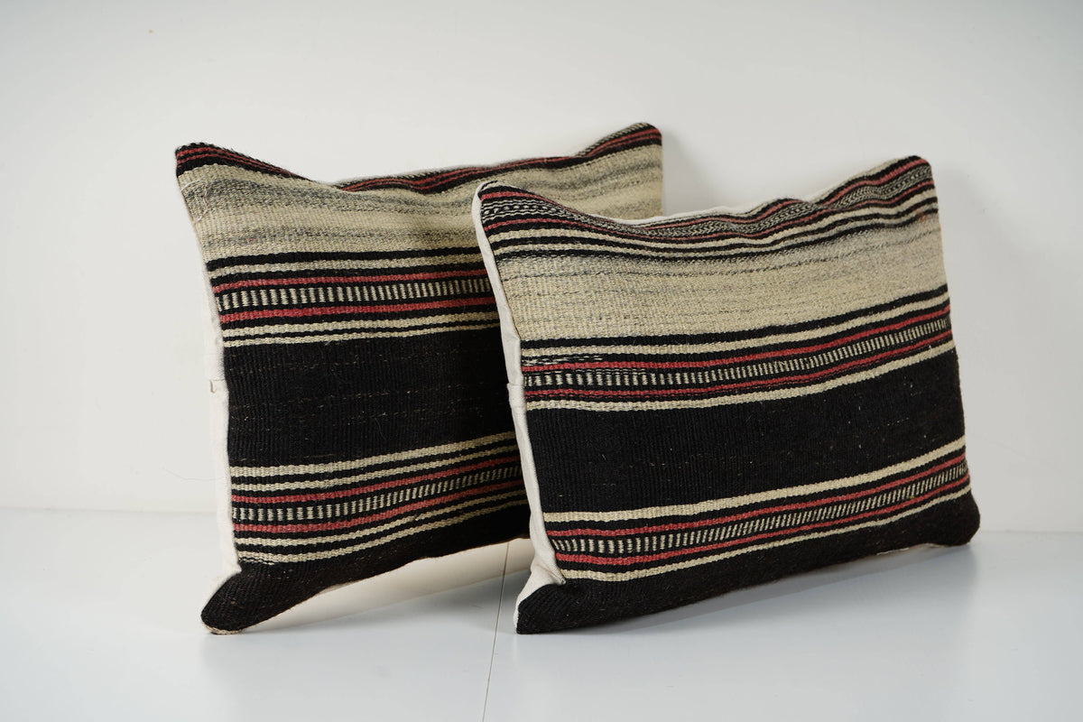 Kilim Kırlent Kılıfı 2'li Set 40 x 60 cm
