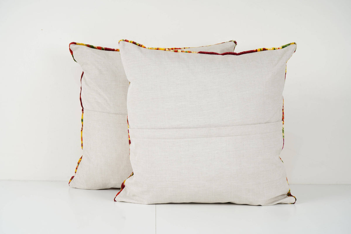 Kilim Kırlent Kılıfı 2'li Set 50 x 50 cm