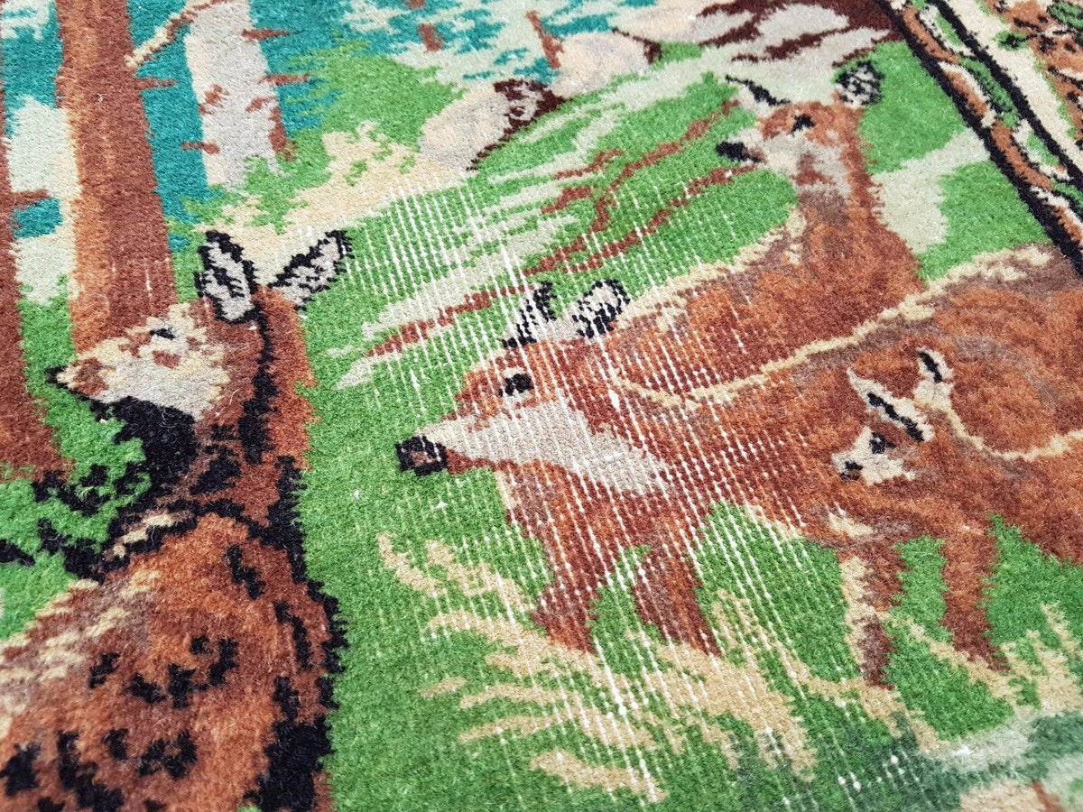 Vintage Türk Halı 97 x 131 cm