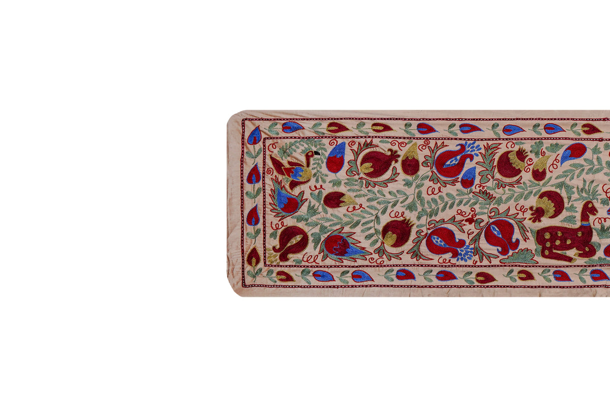 El İşlemesi Suzani Yolluk 53 x 187 cm