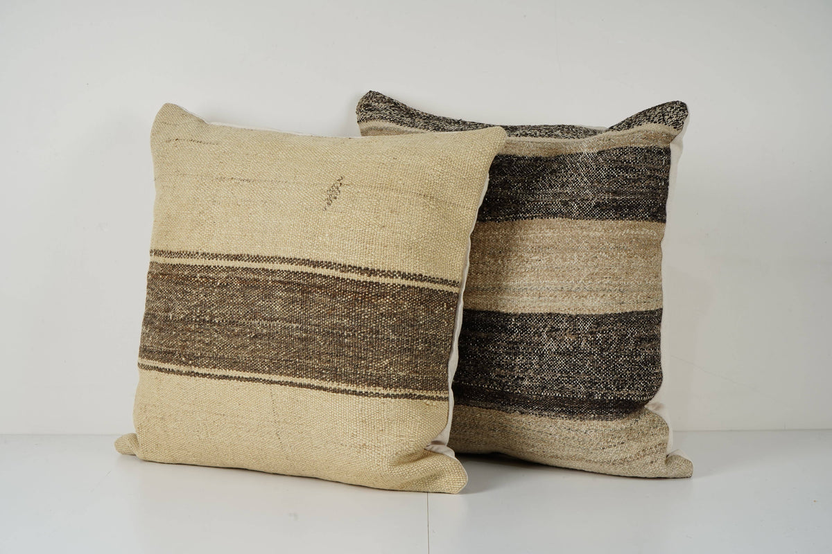 Kilim Kırlent Kılıfı 2'li Set 60 x 60 cm
