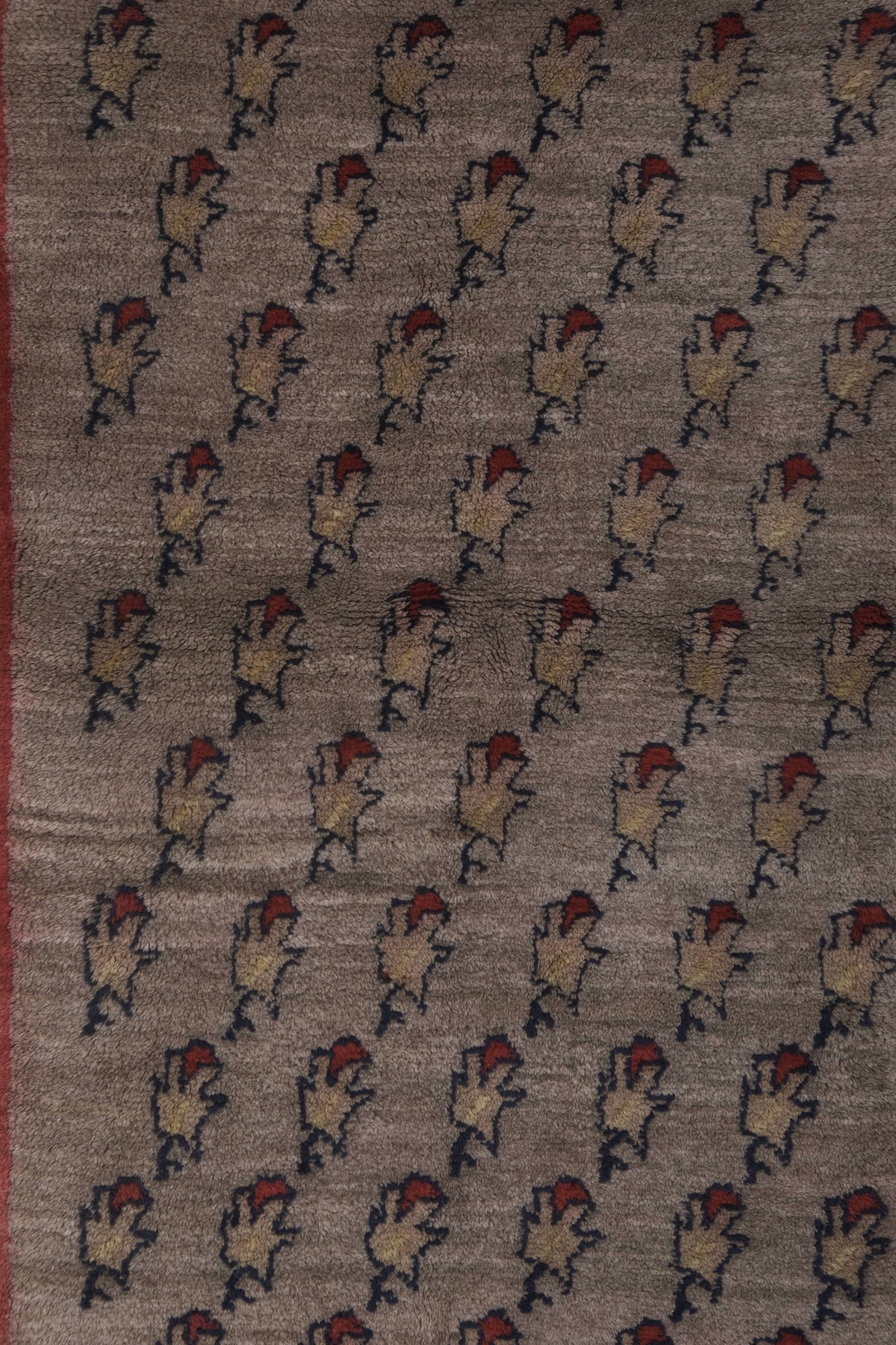 Vintage Türk Tulu Halı 110 x 210 cm