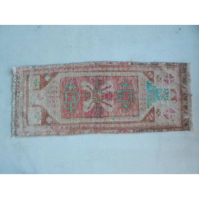 Vintage Türk Halı 42 x 100 cm