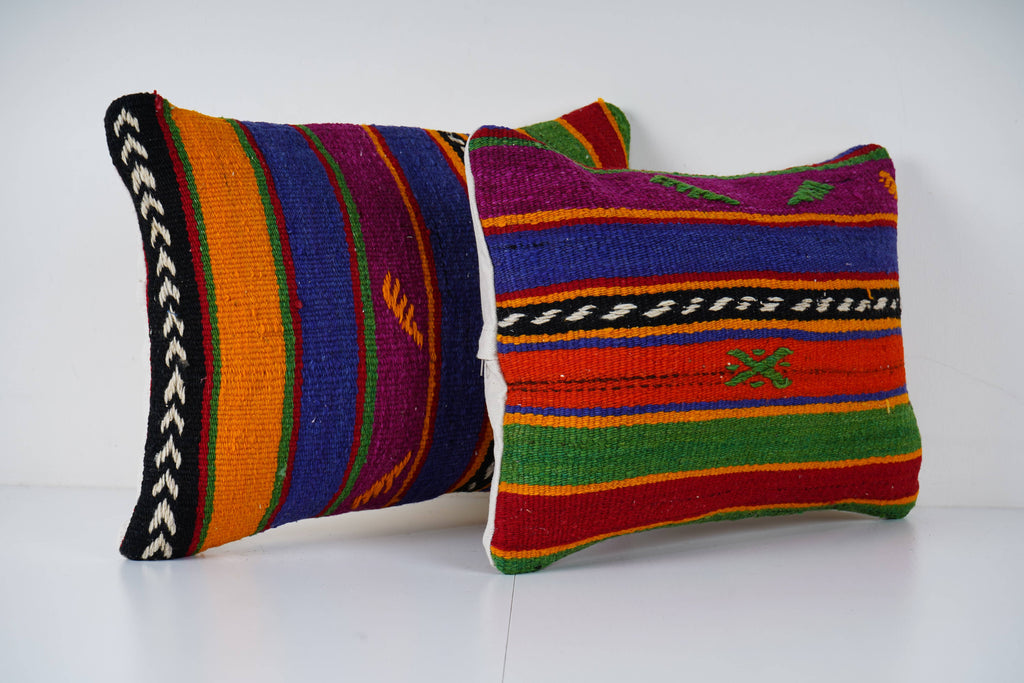 Kilim Kırlent Kılıfı 2'li Set 32 x 50 cm