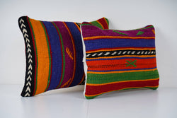 Kilim Kırlent Kılıfı 2'li Set 32 x 50 cm
