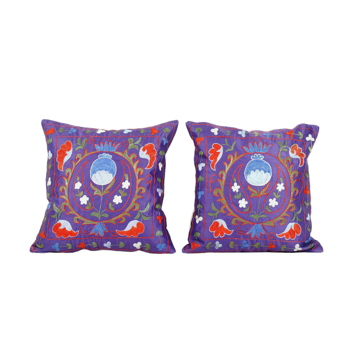 Suzani Kırlent Kılıfı 2'li Set 47 x 47 cm