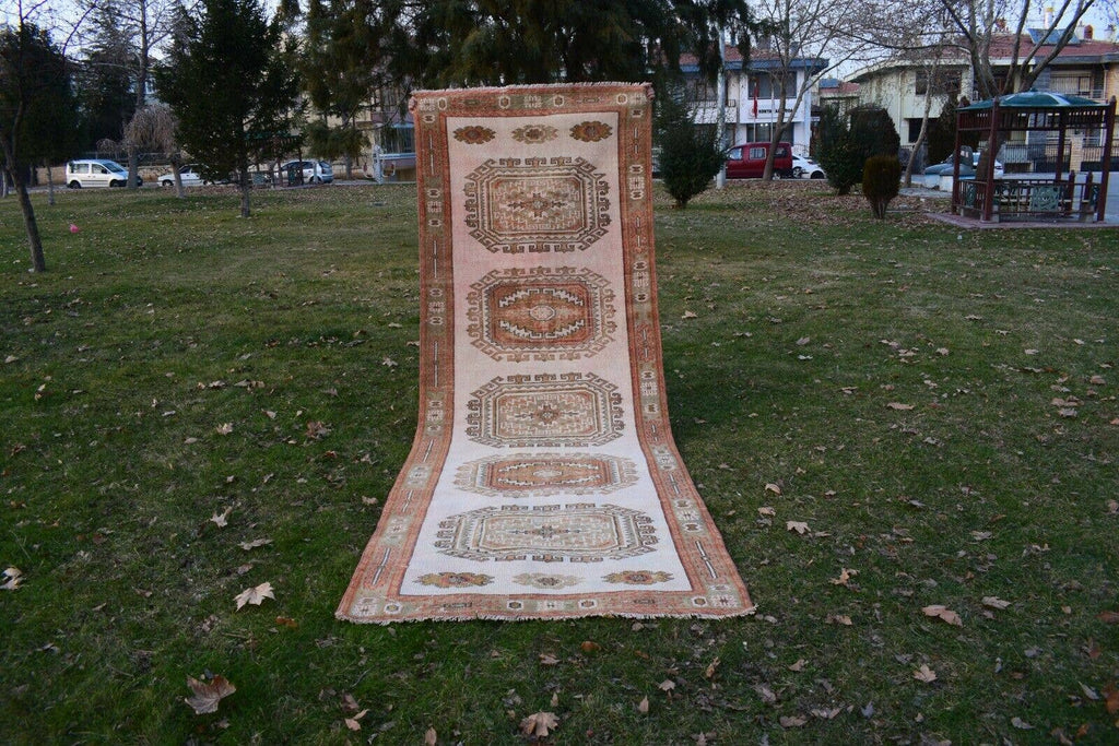 Vintage Uşak Yolluk 133 x 377 cm