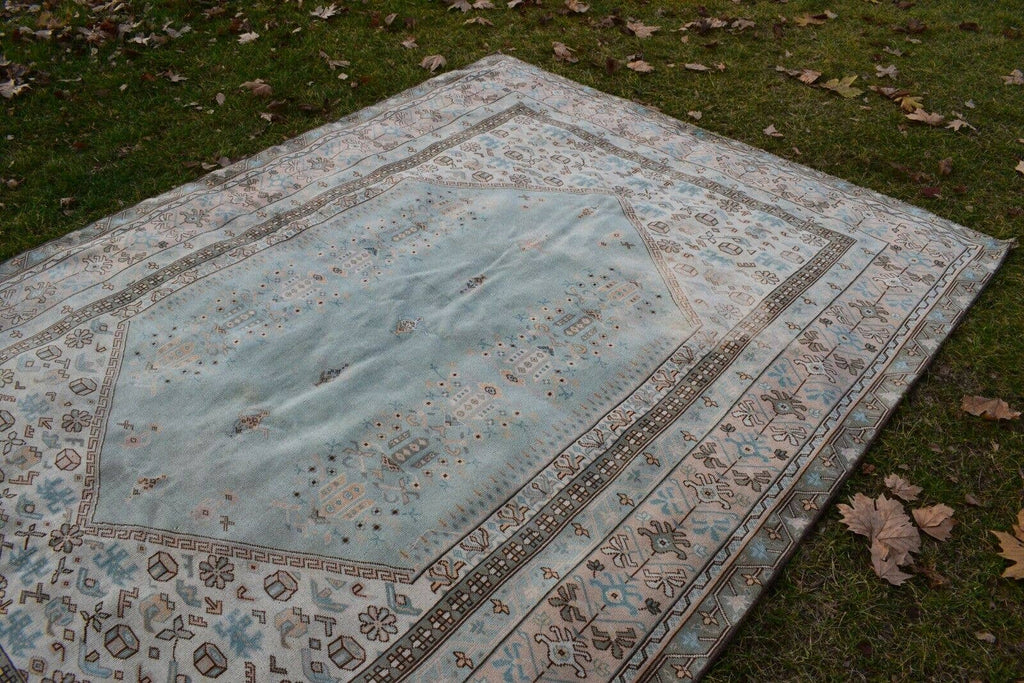 Vintage Uşak Halı 186 x 264 cm