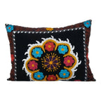 İpek Ikat Kadife Kırlent Kılıfı 46 x 64 cm