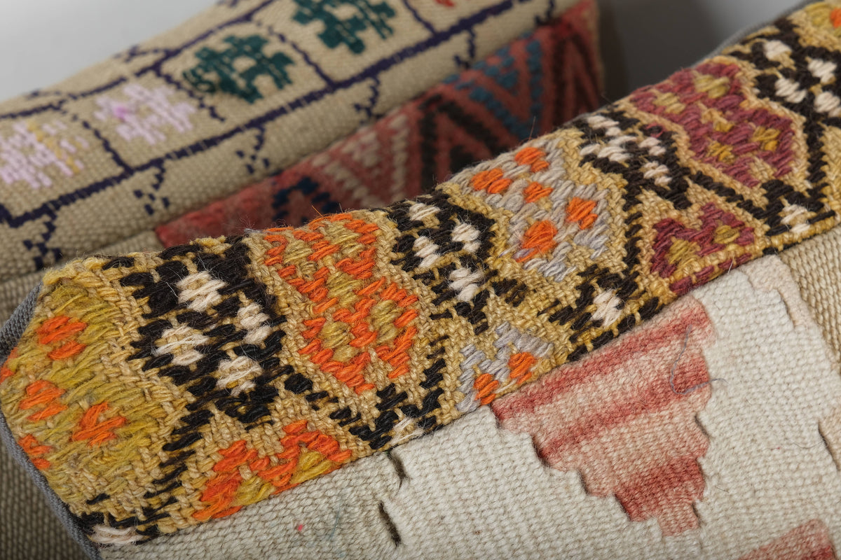 Patchwork Kırlent Kılıfı 50 x 50 cm