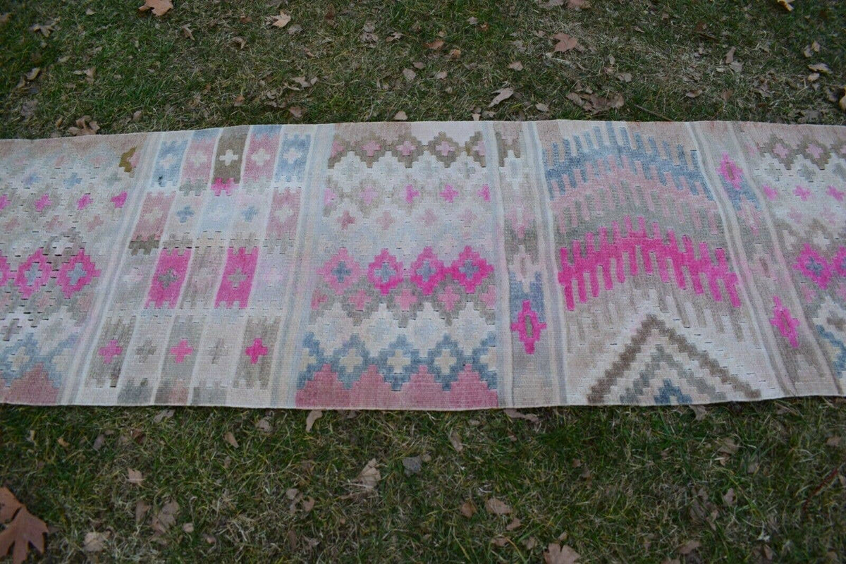 Vintage Kilim Yolluk 70 x 380 cm