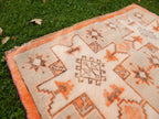 Vintage Uşak Halı 128 x 258 cm