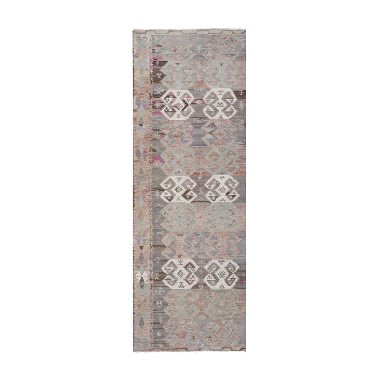 Vintage Kilim Yolluk 142 x 419 cm