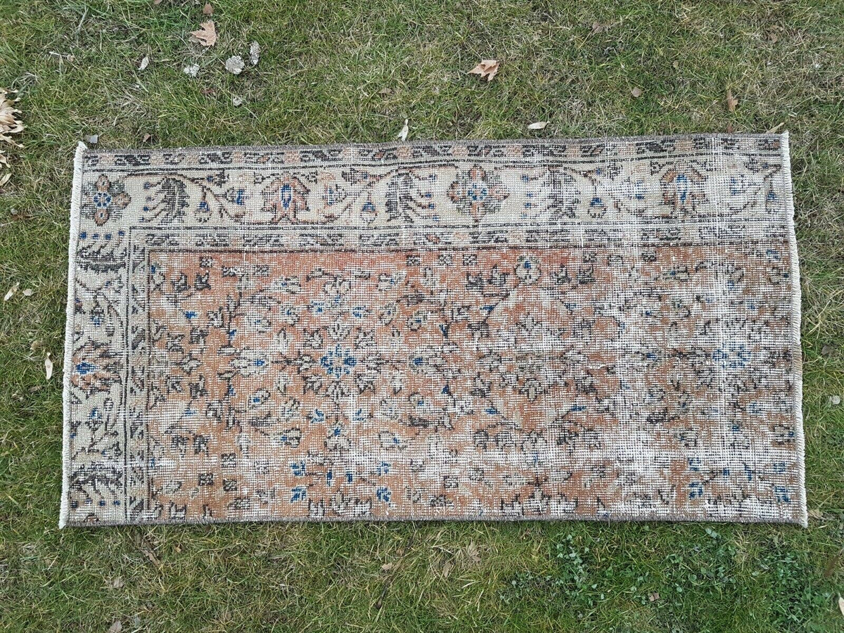 Vintage Türk Halı 68 x 130 cm