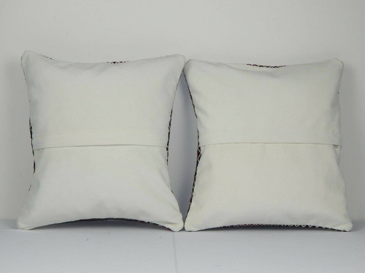 Kilim Kırlent Kılıfı 2'li Set 40 x 40 cm