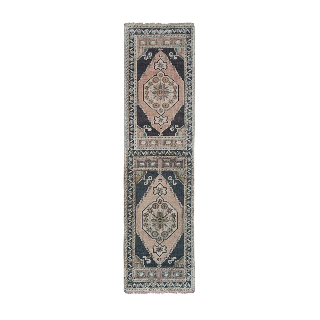 Vintage Türk Halı Yolluk 52 x 197 cm