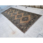 Vintage Uşak Halı 140 x 375 cm