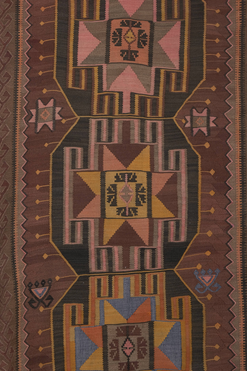 Vintage Kars Kilim 133 x 261 cm
