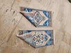 Vintage Türk Yastık Halı 2'li Set 43 x 99 cm