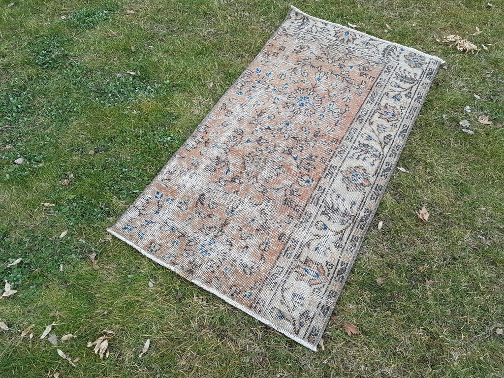 Vintage Türk Halı 68 x 130 cm