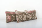 Halı Kırlent Kılıfı 2'li Set 25 x 47 cm