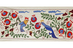 Kuş Desenli Suzani Duvar Örtüsü 44 x 96 cm