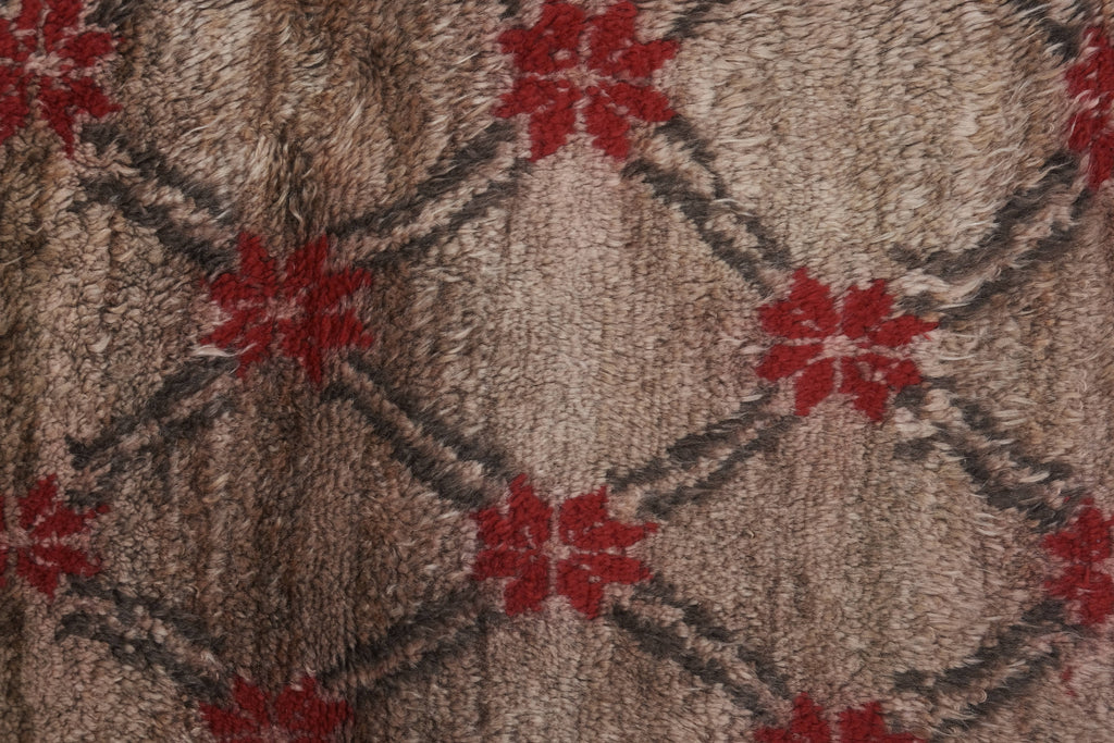 Vintage Türk Tulu Halı 127 x 215 cm
