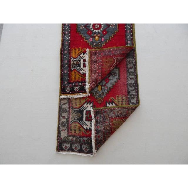 Vintage Türk Yastık Halı 2'li Set 53 x 104 cm