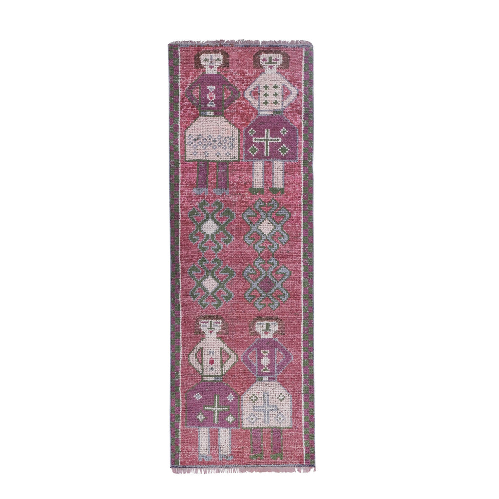 Vintage Türk Halı 93 x 258 cm