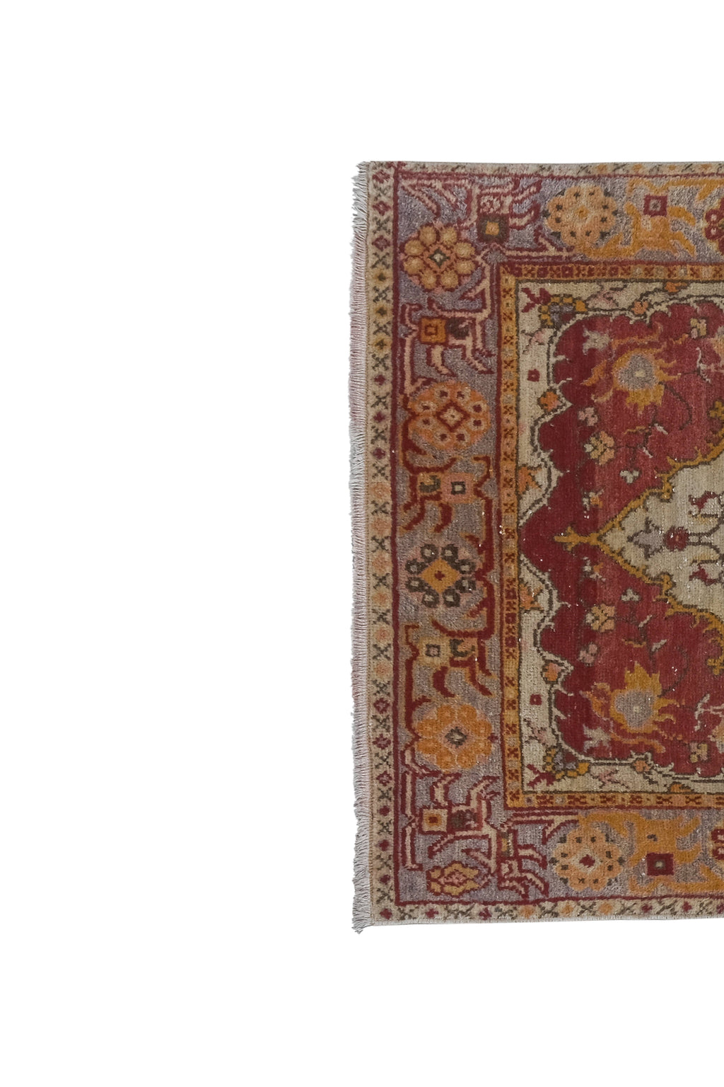 Vintage Uşak Halı 103 x 224 cm
