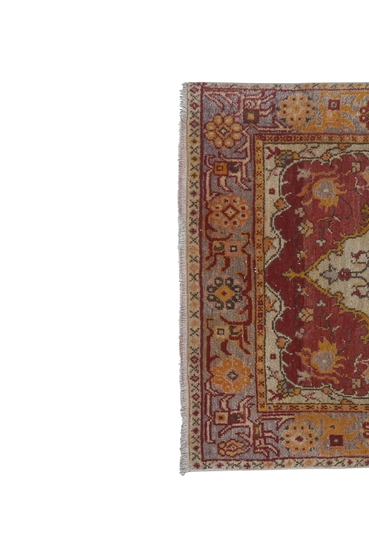 Vintage Uşak Halı 103 x 224 cm