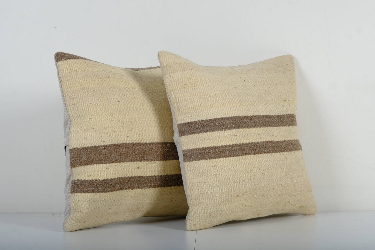 Kilim Kırlent Kılıfı 2'li Set 40 x 40 cm