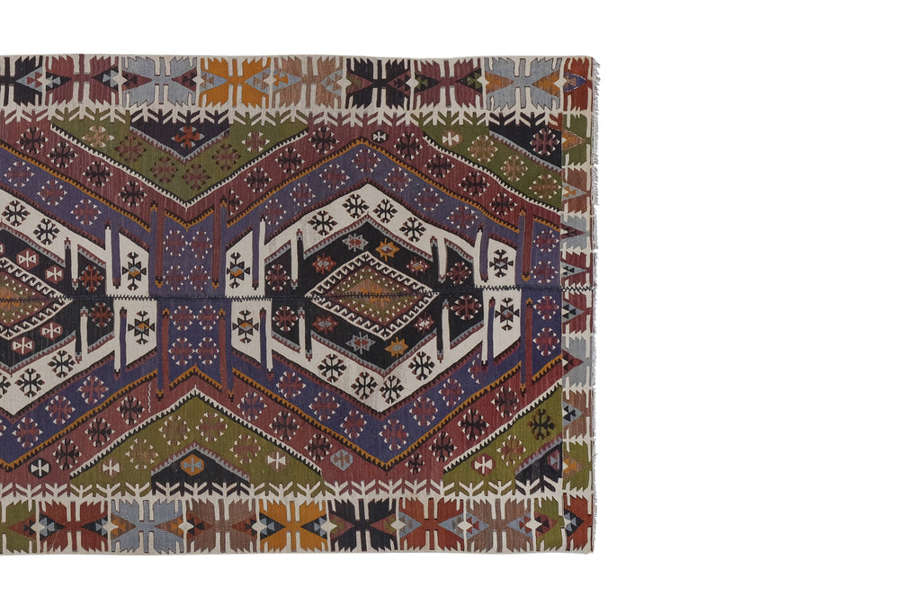 Vintage Anadolu Kilim 150 x 363 cm