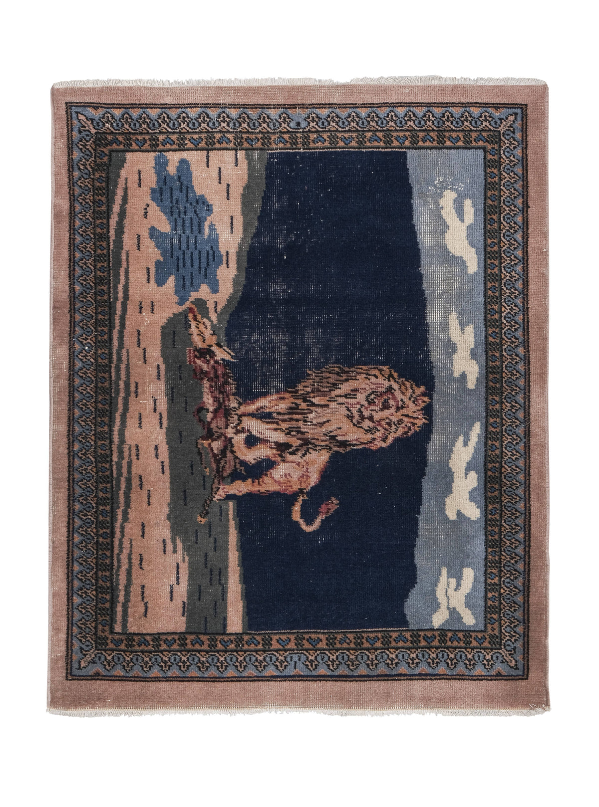Vintage Türk Halı 98 x 122 cm