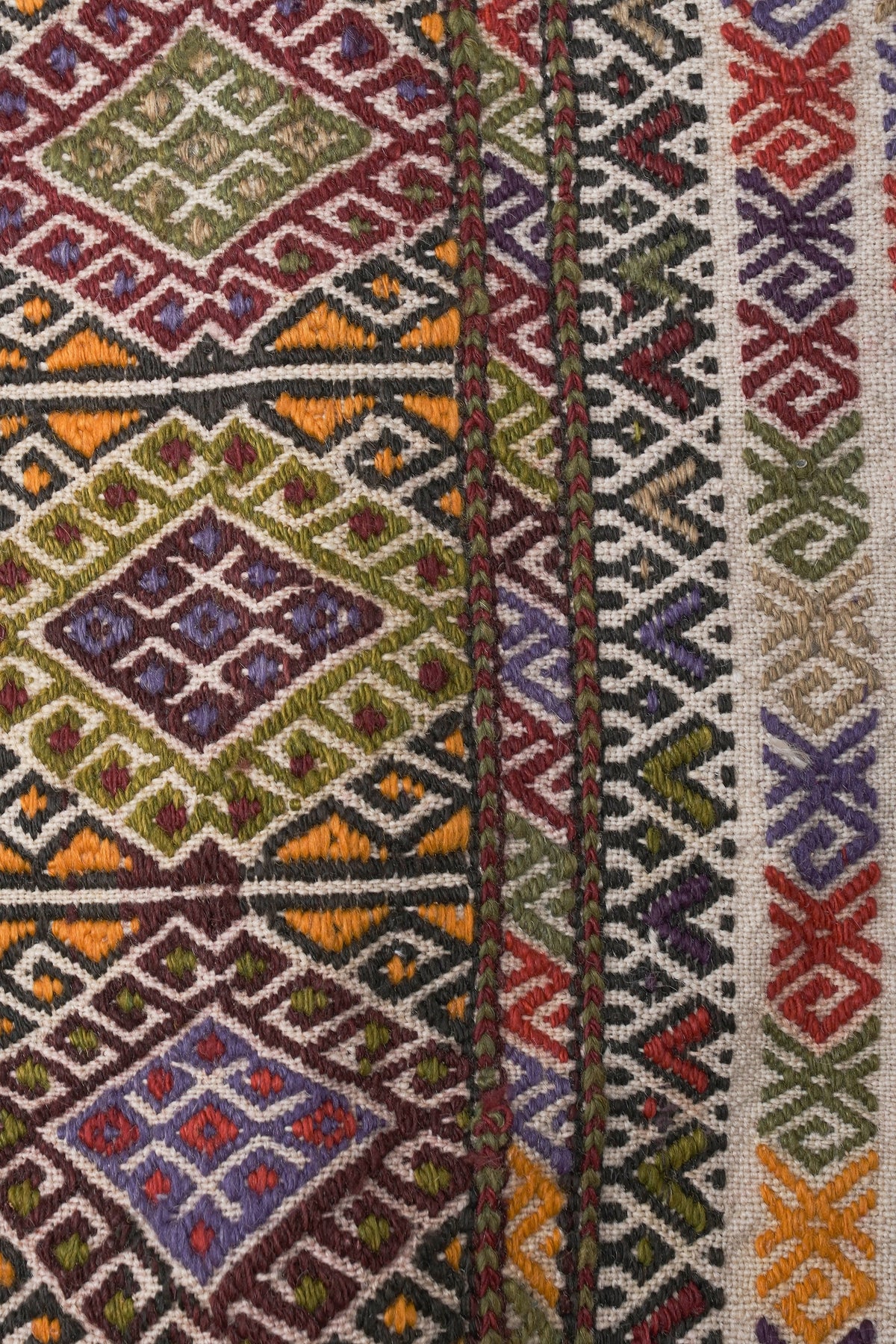 Vintage Anadolu Kilim 141 x 356 cm