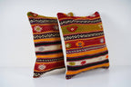 Kilim Kırlent Kılıfı 2'li Set 50 x 50 cm