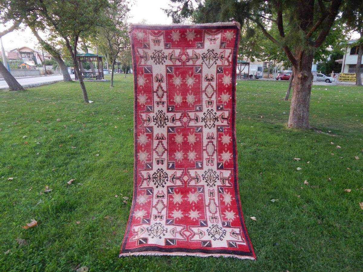 Vintage Anadolu Halı Yolluk 115 x 250 cm